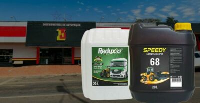 Imagem da notícia TJ Autopeças tem promoções exclusivas que incluem ARLA 32 Renox e óleo 68 Speedy Hidráulico